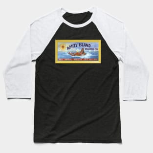 Jaws — Amity Billboard (without graffiti) Baseball T-Shirt